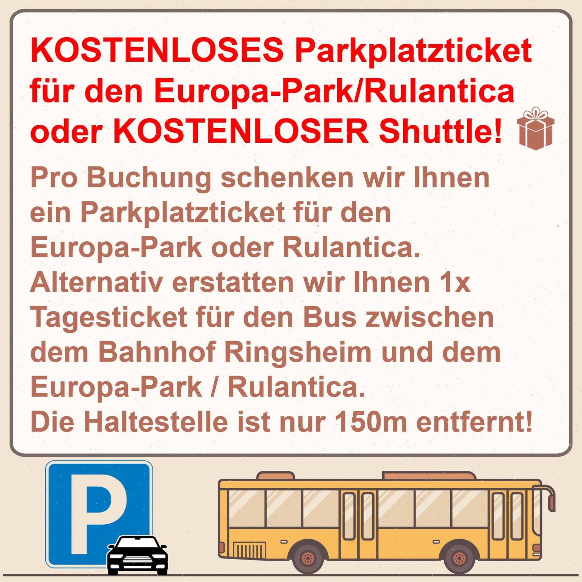 Hotel Sunparc - Shuttle Zum Europa-Park Rust 4Km & Rulantica 2Km Ringsheim Kültér fotó